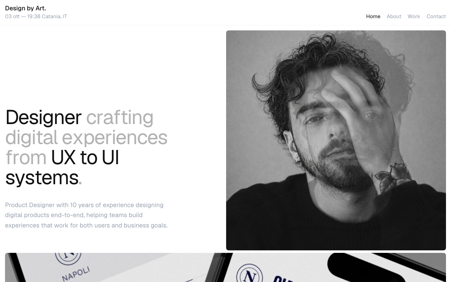 Arturo Spatino — Product Designer